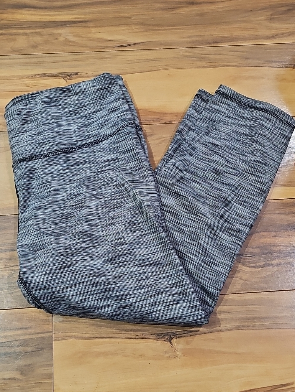 RBX Women's Large Gray Heather Performance Capri Legging Pants